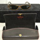 VALENTINO VINTAGE LES LUNETTES BROWN SUNGLASSES