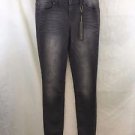 LEVEL 99 MID RISE LIZA SKINNY GRAY JEANS SIZE 25