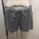 JAMES PERSE CLASSICS GRAY DRAWSTRING COMBED COTTON SHORTS SIZE 4 RET $75