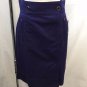 MARC BY MARC JACOBS ADMIRAL BLUE SNAP WRAP SKIRT SIZE 10