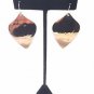 BB Big Bang New York Copper Leaf Pierced Earrings