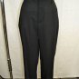 TER ET BANTINE BLACK PINSTRIPE WOOL PANTS SIZE 44