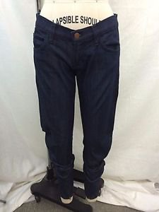 J BRAND BY HUSSEIN CHALAYAN CHAR BLUE ZIP ANKLE PARACHUTE JEANS SIZE 26