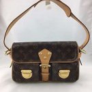 LOUIS VUITTON MONOGRAM CANVAS HUDSON PM SHOULDER BAG