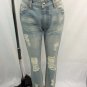 SOME DAYS LOVIN LIGHT WASH DESTROYED SKINNY JEANS SIZE 27
