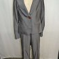 CHARLES CHANG LIMA CHARCOAL GRAY ONE BUTTON PANT SUIT SIZE 10