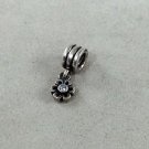 PANDORA 925 STERLING SILVER FLORAL DANGLE CHARM