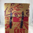 VIVIENNE WESTWOOD RARE ETHICAL FASHION TWO BUCKLE KENYA BAG LARGE LTD EDITION