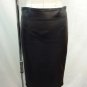 TOM FORD BLACK LAMB LEATHER SIDE PANEL ZIP PENCIL SKIRT SZ 38 Retail $2500.00
