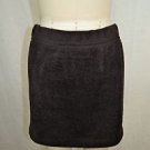 ESCADA MARGARETHA LEY BROWN KNIT WOOL MINI SKIRT SIZE 42