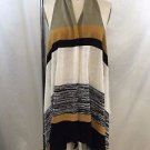 MAX MARA STUDIO BEIGE/ GRAY/ BLACK/ MUSTARD OPEN LONG SWEATER VEST