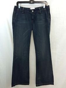 PAPER DENIM & CLOTH ULTRA LOW RISE WIDE LEG JEANS SIZE 31