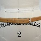 BOSS HUGO BOSS TAN CALF SKIN LEATHER SUSANNE SKINNY BELT SIZE 80-30