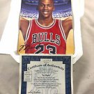 1996 Upper Deck Limited Edition Michael Jordan Chicago Bulls “In Flight” Plate