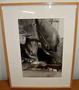 RARE DOUGLAS KENT HALL "BELL SPUR" ORIGINAL SILVER GELATIN SIGNED PRINT 1983-84