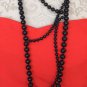 Scorpion Desert King Insect Swarovski Crystal Pendant & Black Beaded Necklace