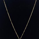 SATYA oval Stone & Crystal .925 gold tone Necklace 15"