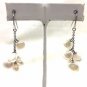 JJ JUDITH JACK PEARLETTE FW PEARL MARCASITE DROP EARRINGS STERLNG SILVER