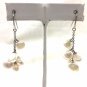 JJ JUDITH JACK PEARLETTE FW PEARL MARCASITE DROP EARRINGS STERLNG SILVER