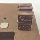 LIMOGE POE'SIES  BOOKS  TRINKET BOX  W/ GOLD TONE TRIM
