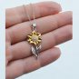 Wife Gift From Husband Sunflower Pendant Necklace Message Card