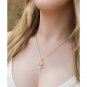 Wife Gift From Husband Sunflower Pendant Necklace Message Card