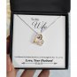 To My Wife From Husband Love Dancing Necklace