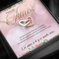 Para Mi Amor Interlocking Hearts Message Card Jewelry