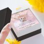 Para Mi Amor Interlocking Hearts Message Card Jewelry