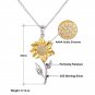 To My Wife From Husband Message Card Jewelry Necklace Gift
