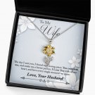 To My Wife From Husband Anniversary Message Card