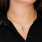 To My Beautiful Nurse Wife Stethoscope Necklace With Message Card Gift