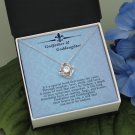 Goddaughter Gift from Godfather Message Card Jewelry