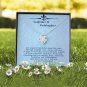 Goddaughter Gift from Godfather Message Card Jewelry