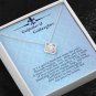 Goddaughter Gift from Godfather Message Card Jewelry