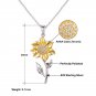 Gift From Mom To Daughter Necklace Message Card Jewelry