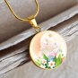 Easter Bunny Pendant Necklace for Women Gift Idea