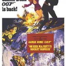 James Bond - On Her Majesty's Secret Service Movie Poster