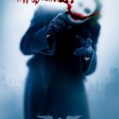 Batman - The Dark Night Movie Poster (Why So Serious?) Style 2