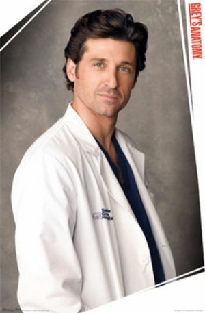Derek Shepard (McDreamy) - Grey's Anatomy TV Show Poster