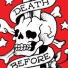 Death Before Dishonor - Ed Hardy Door Poster