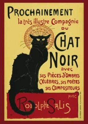 Le Chat Noir Giant Poster