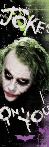Batman - The Dark Knight : Joke's On You Door Movie Poster