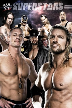 WWE - Superstars Poster