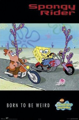 SpongeBob SquarePants - Spongy Rider Poster