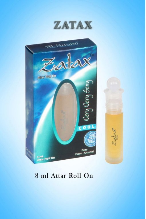 Al Nuaim Zatax 8ml Attar Perfume Oil Alcohol Free Natural Fragrance + Shipp