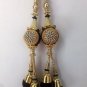 Sewing Accessories Pom Pom Tassels Indian Blouse Latkans Craft Keychain 1 Pair