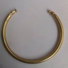 High Quality Slim Brass Scratched Rounded Bracelet Cuff Kada Cut Smooth Design
