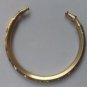 High Quality Brass Scratched Rounded Bracelet Cuff Kada Cut Men Women - Fashion