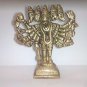 PANCHMUKHI HANUMAN / FIVE FACE BAJRANG BALI BRASS STANDING STATUE RELIGIOUS EDH